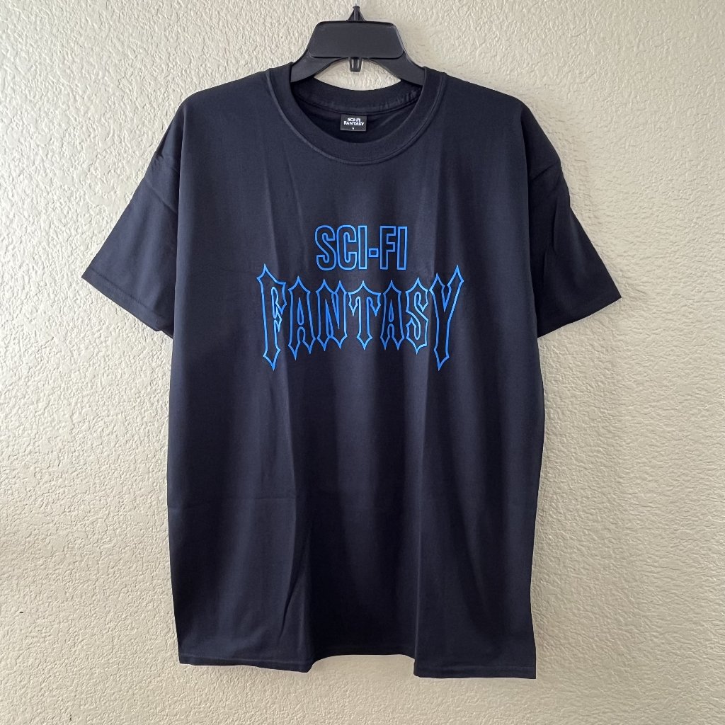 Sci Fi Fantasy Skateboards - Biker Logo T-Shirt